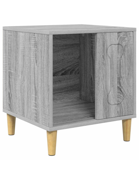 Cuccia per cani Grigio Sonoma 44 x 42 x 49 cm Legno multistrato