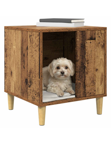 Cuccia per cani Legno vecchio 44 x 42 x 49 cm Legno multistrato