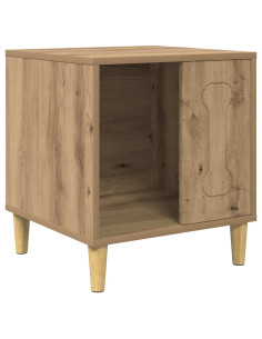 Cuccia per cani Rovere Artigianale 44 x 42 x 49 cm 2