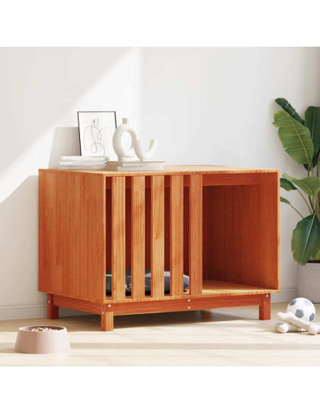 Cuccia per cani Marrone cerato 90 x 60 x 67 cm Pino massello