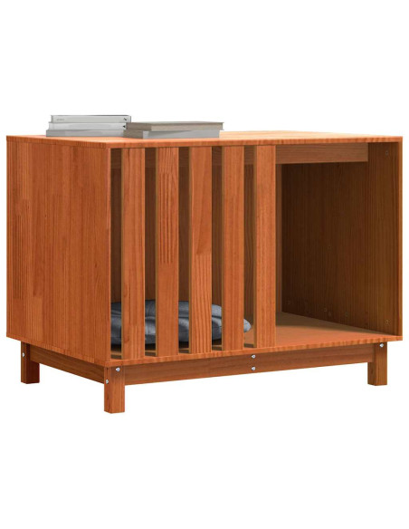 Cuccia per cani Marrone cerato 100 x 70 x 70 cm Pino massello