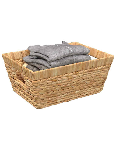 Cesti per Stoccaggio 2 pcs Naturale 38 x 28 x 15 cm