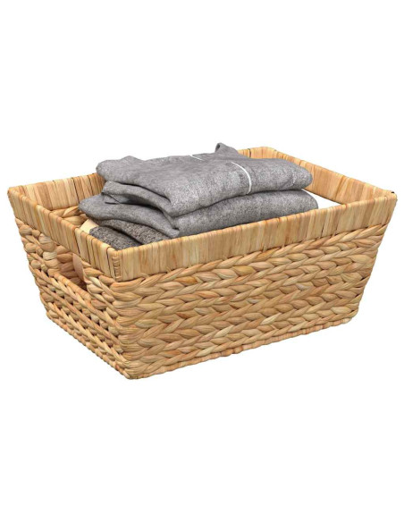 Cesti per Stoccaggio 2 pcs Naturale 38 x 28 x 15 cm