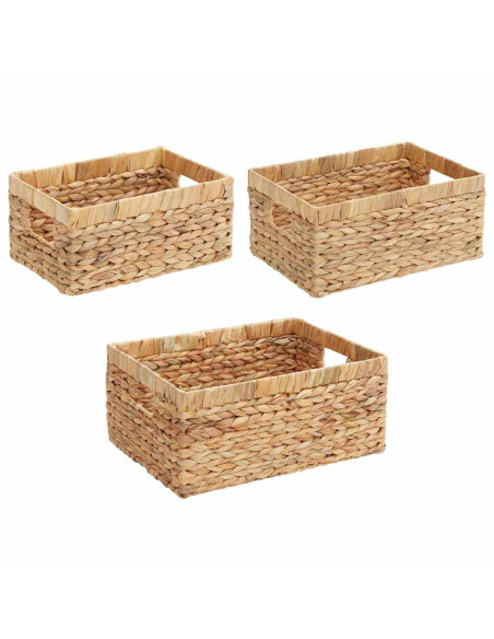 Cesti per Stoccaggio 3 pcs Naturale 40 x 30 x 18 cm