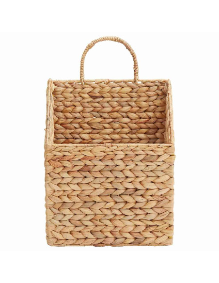 Cesta appesa Naturale 30 x 17,5 x 49,5 cm Giacinto d'acqua
