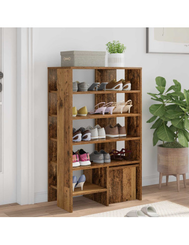 Mobile per scarpe 2 pcs Legno vecchio Legno multistrato