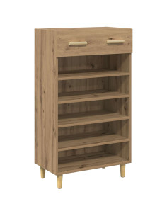 Mobile per scarpe Rovere Artigianale 60 x 35 x 105 cm 2