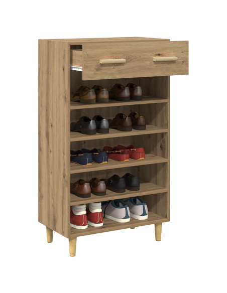 Mobile per scarpe Rovere Artigianale 60 x 35 x 105 cm