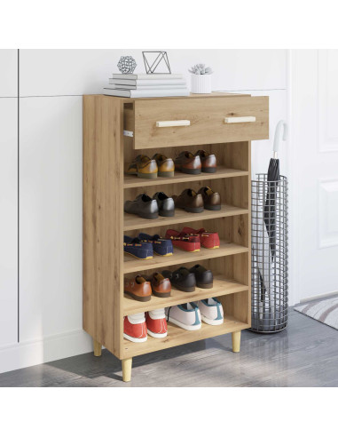 Mobile per scarpe Rovere Artigianale 60 x 35 x 105 cm