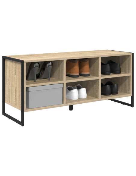 Mobile per scarpe Sonoma 60 x 35 x 44 cm Legno multistrato
