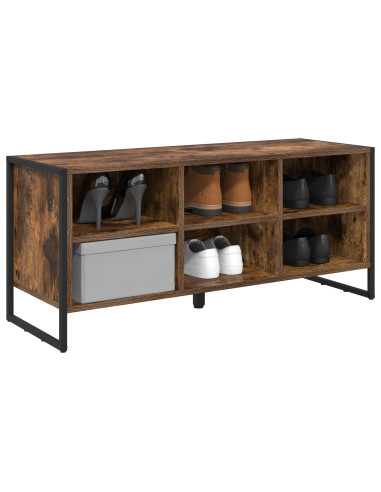 Mobile per scarpe Quercia Fumosa 60 x 35 x 44 cm