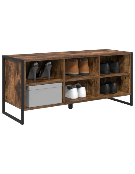 Mobile per scarpe Quercia Fumosa 60 x 35 x 44 cm