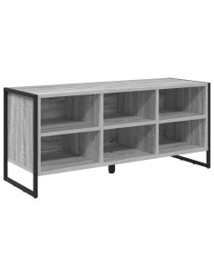 Mobile per scarpe Grigio Sonoma 60 x 35 x 44 cm 2