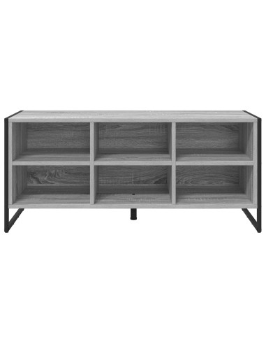 Mobile per scarpe Grigio Sonoma 60 x 35 x 44 cm
