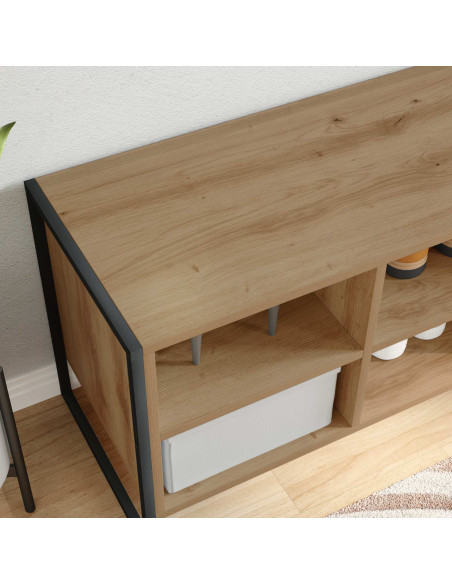 Mobile per scarpe Rovere Artigianale 60 x 35 x 44 cm