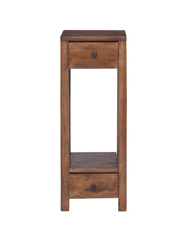 Supporto per piante Marrone 30 x 30 x 80 cm Legno di Mogano