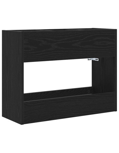 Supporto per Ombrellone Rovere Nero 65 x 24 x 50 cm