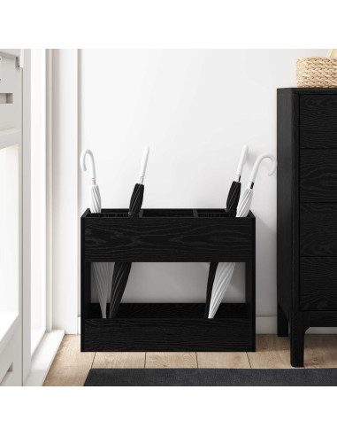 Supporto per Ombrellone Rovere Nero 65 x 24 x 50 cm