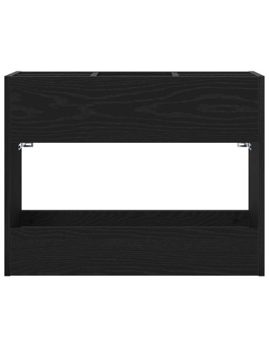 Supporto per Ombrellone Rovere Nero 65 x 24 x 50 cm