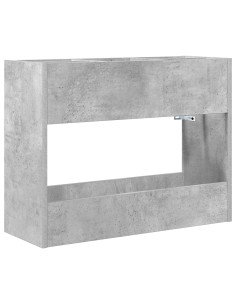 Supporto per Ombrellone Grigio cemento 65 x 24 x 50 cm 2