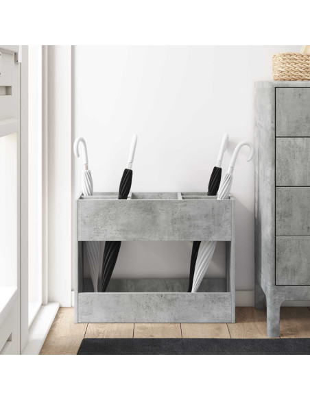 Supporto per Ombrellone Grigio cemento 65 x 24 x 50 cm