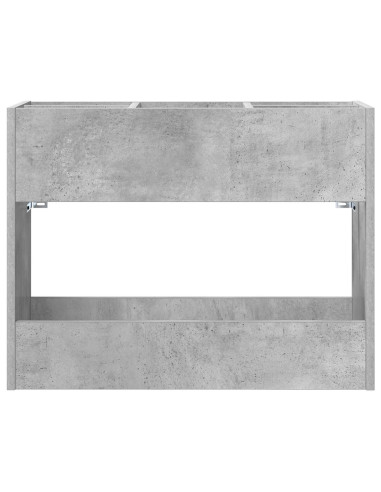 Supporto per Ombrellone Grigio cemento 65 x 24 x 50 cm