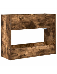 Supporto per Ombrellone Rovere fumé 65 x 24 x 50 cm 2