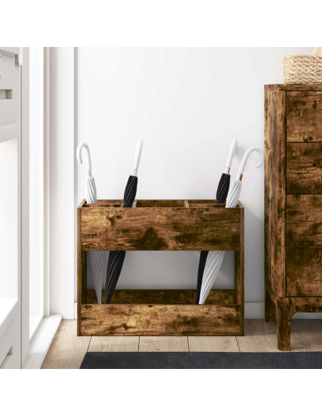 Supporto per Ombrellone Rovere fumé 65 x 24 x 50 cm