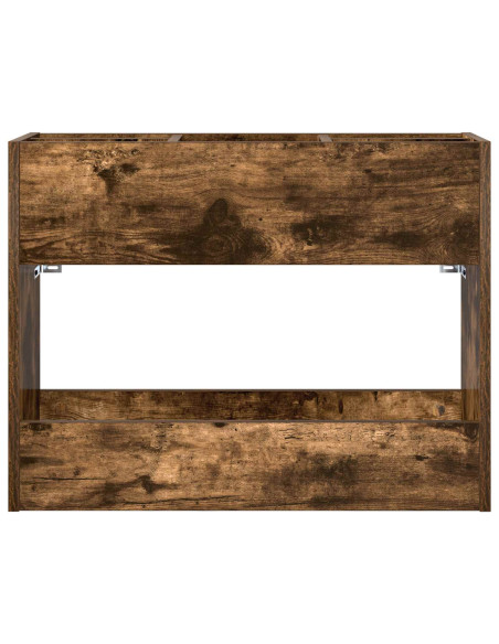 Supporto per Ombrellone Rovere fumé 65 x 24 x 50 cm