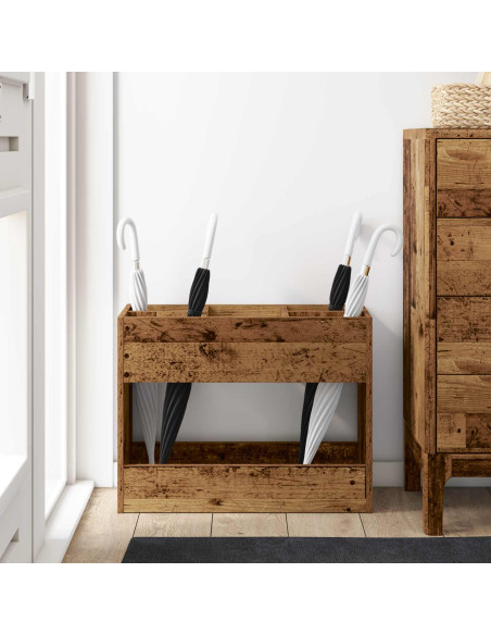 Supporto per Ombrellone Legno vecchio 65 x 24 x 50 cm