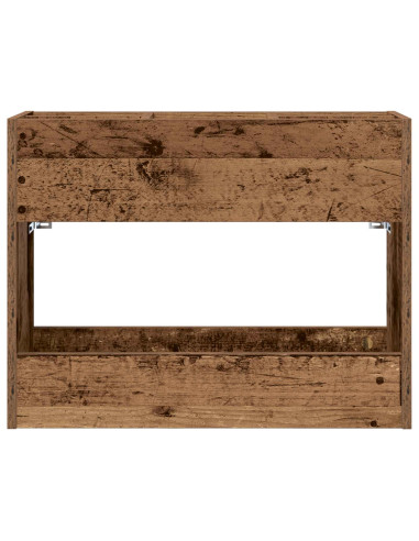 Supporto per Ombrellone Legno vecchio 65 x 24 x 50 cm
