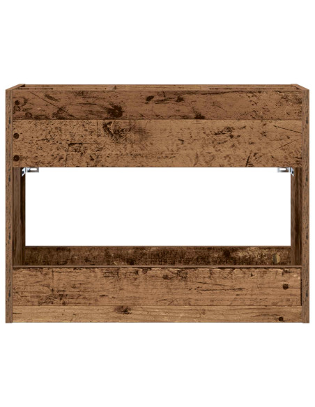 Supporto per Ombrellone Legno vecchio 65 x 24 x 50 cm