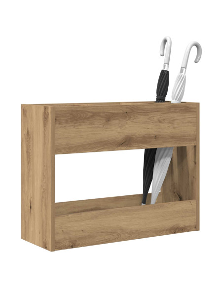 Supporto per Ombrellone Rovere artigianale 65 x 24 x 50 cm