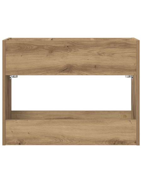 Supporto per Ombrellone Rovere artigianale 65 x 24 x 50 cm