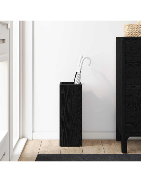 Supporto per Ombrellone Rovere Nero 20 x 20 x 55,5 cm
