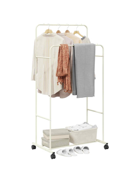 Stendibiancheria Tinta unita Bianco 80 x 53 x 156 cm