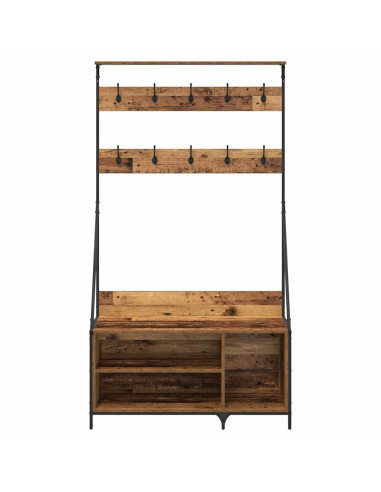 Stendibiancheria Legno vecchio 100 x 41 x 184 cm