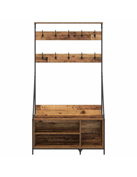 Stendibiancheria Legno vecchio 100 x 41 x 184 cm