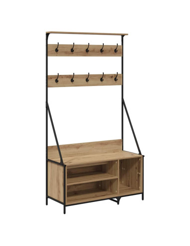 Stendibiancheria Rovere artigianale 100 x 41 x 184 cm