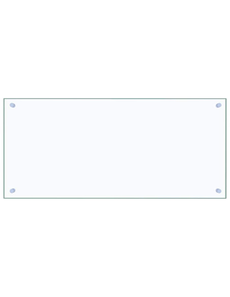 Rivestimento da Cucina 2 pcs Trasparente 90 x 40 cm