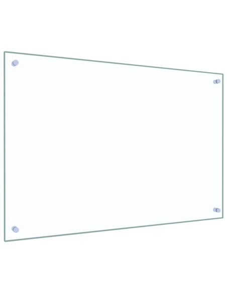 Rivestimento da Cucina 2 pcs Trasparente 90 x 60 cm