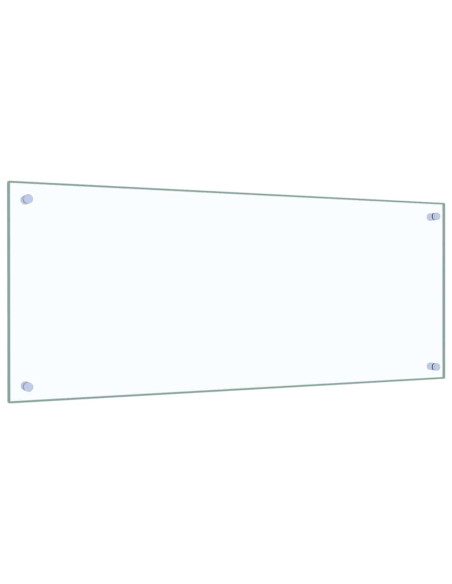 Rivestimento da Cucina 2 pcs Trasparente 100 x 40 cm