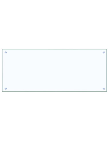 Rivestimento da Cucina 2 pcs Trasparente 100 x 40 cm