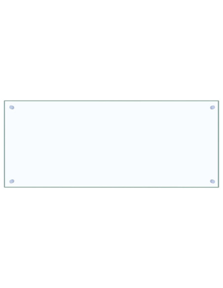 Rivestimento da Cucina 2 pcs Trasparente 100 x 40 cm