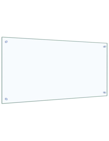 Rivestimento da Cucina 2 pcs Trasparente 100 x 50 cm