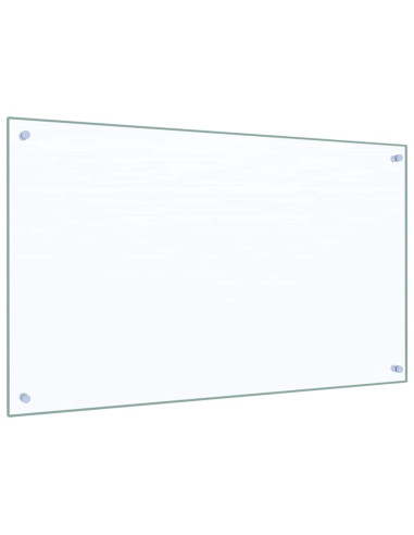 Rivestimento da Cucina 2 pcs Trasparente 100 x 60 cm