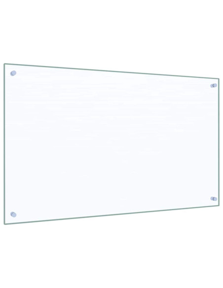 Rivestimento da Cucina 2 pcs Trasparente 100 x 60 cm