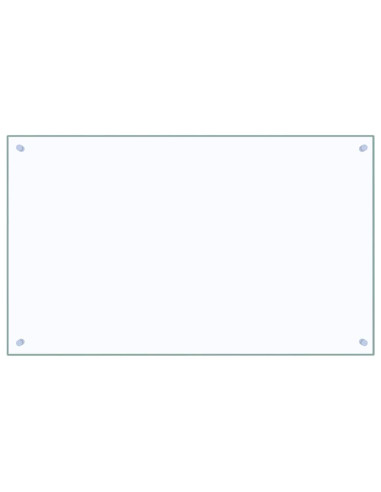 Rivestimento da Cucina 2 pcs Trasparente 100 x 60 cm