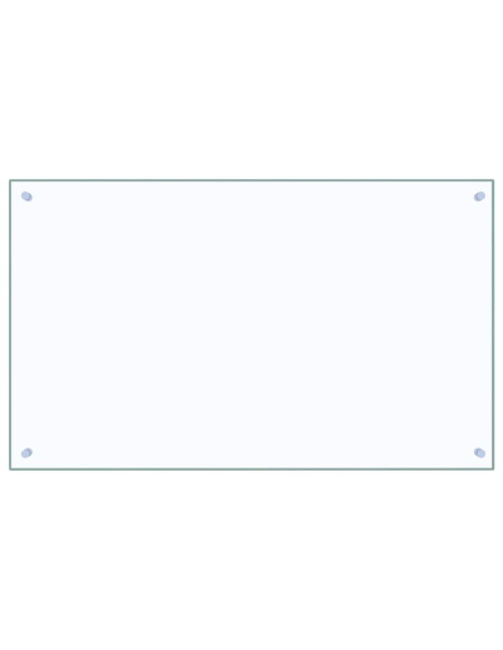 Rivestimento da Cucina 2 pcs Trasparente 100 x 60 cm