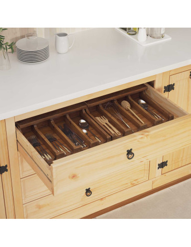 Custodia Marrone 36 x 30 x 10 cm Legno di Mogano Massello